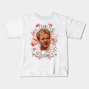 Panini Head Gordon Ramsay Kids T-Shirt
